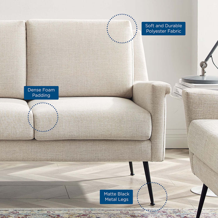 Chesapeake Fabric Sofa - in lifestyle setting