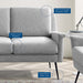 Chesapeake Fabric Sofa - view 12