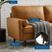 Valour Leather Sofa Tan