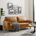 Valour Leather Sofa Tan