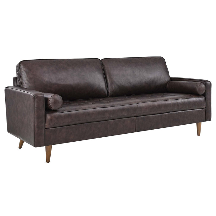Valour 81" Leather Sofa - view 10