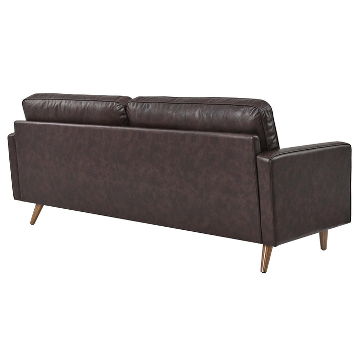 Valour 81" Leather Sofa - view 14