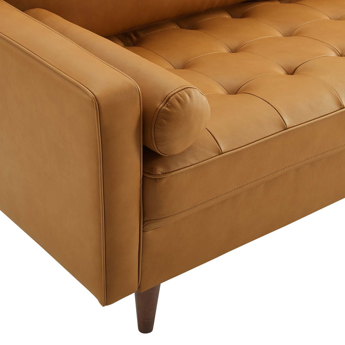 Valour 81" Leather Sofa - view 25