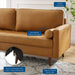 Valour 81" Leather Sofa - view 21