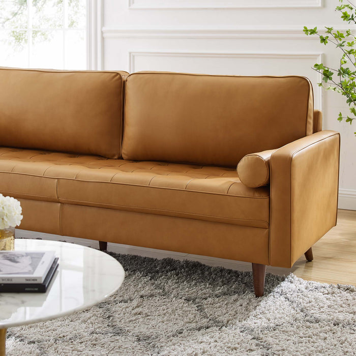 Valour 81" Leather Sofa - view 20