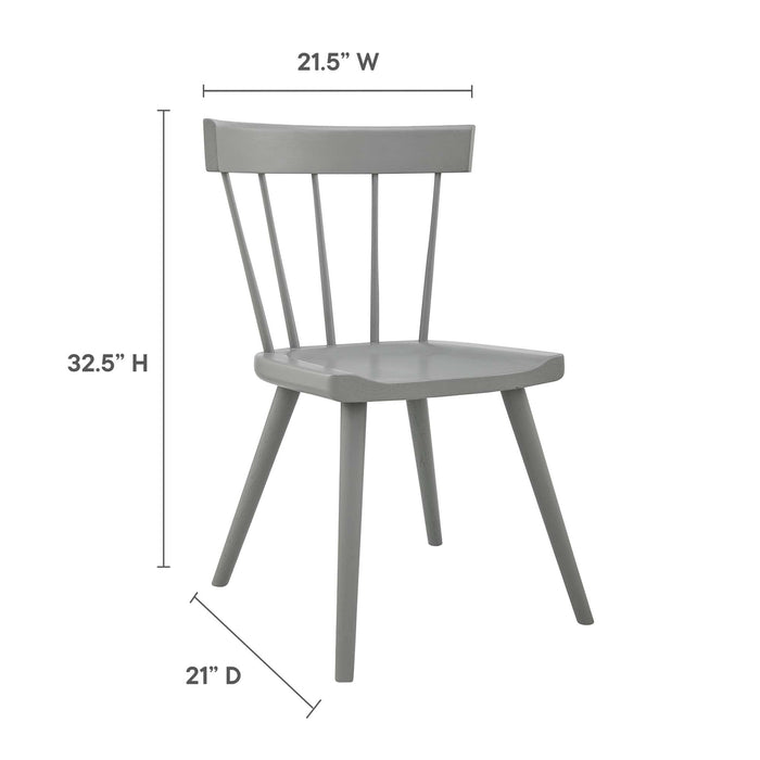 Modway Sutter Wood Dining Side Chair - View 11