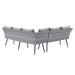 Endeavor Outdoor Patio Wicker Rattan Sectional Sofa - view 5