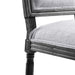Modway Court French Vintage Upholstered Fabric Dining Side Chair - Installation View