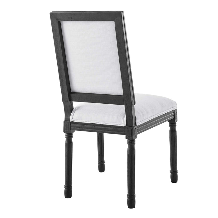 Modway Court French Vintage Upholstered Fabric Dining Side Chair - View 14