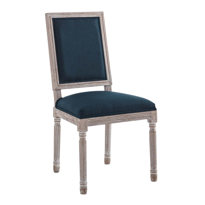 Modway Court French Vintage Upholstered Fabric Dining Side Chair - View 25