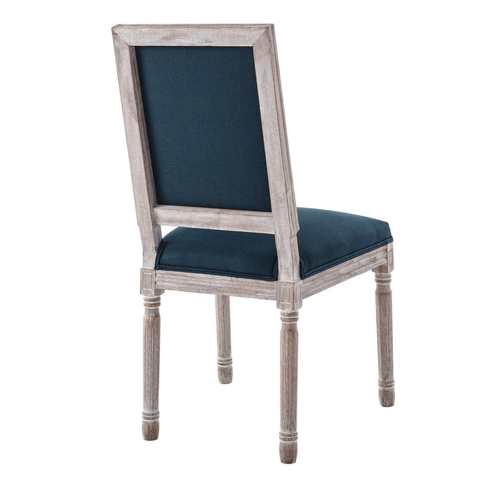 Modway Court French Vintage Upholstered Fabric Dining Side Chair - View 29
