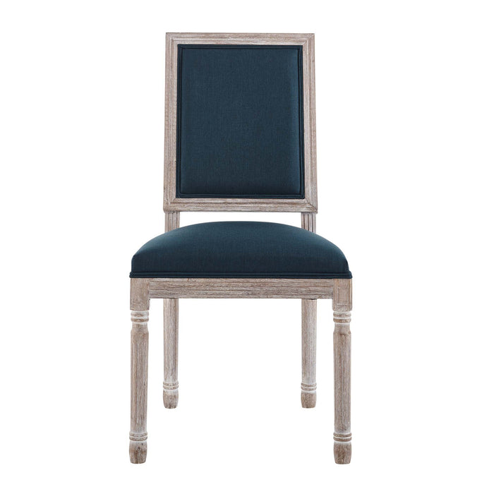 Modway Court French Vintage Upholstered Fabric Dining Side Chair - View 30