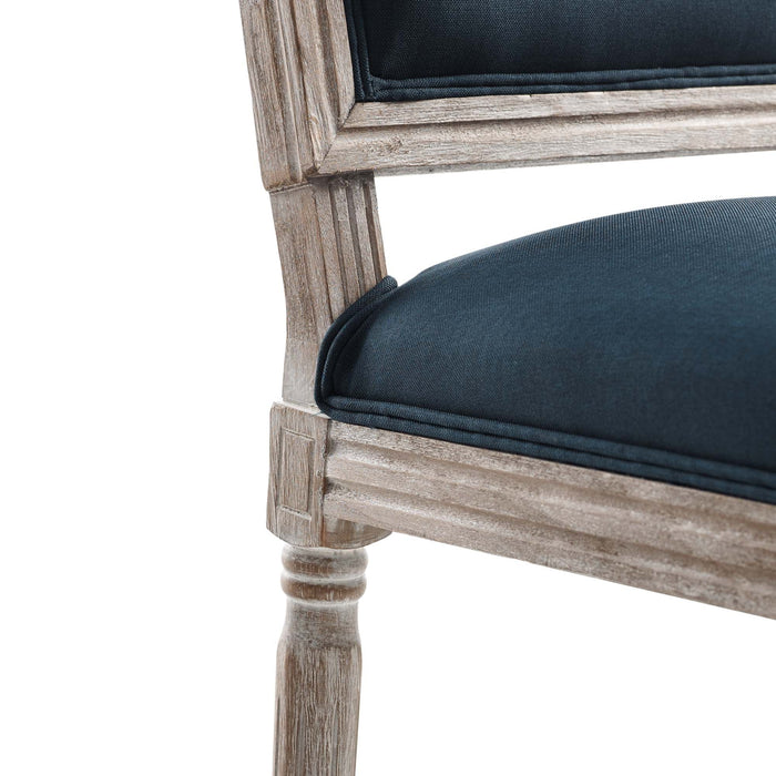 Modway Court French Vintage Upholstered Fabric Dining Side Chair - View 31