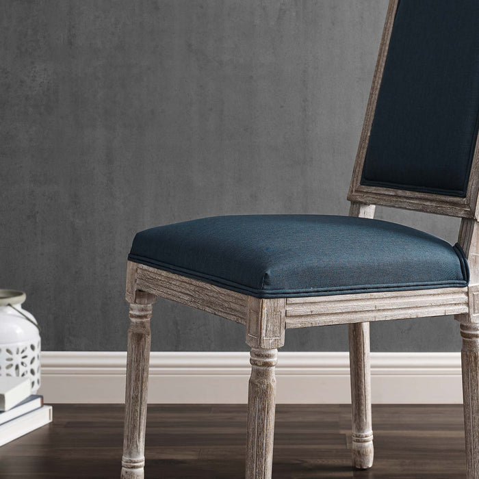 Modway Court French Vintage Upholstered Fabric Dining Side Chair - View 27