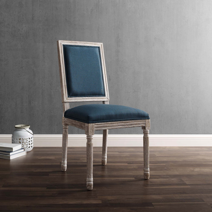 Modway Court French Vintage Upholstered Fabric Dining Side Chair - View 24