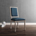 Modway Court French Vintage Upholstered Fabric Dining Side Chair - View 24