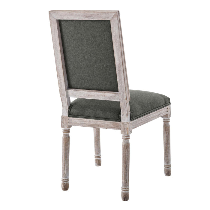 Modway Court French Vintage Upholstered Fabric Dining Side Chair - View 21