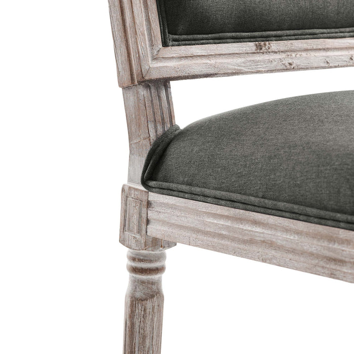 Modway Court French Vintage Upholstered Fabric Dining Side Chair - View 23