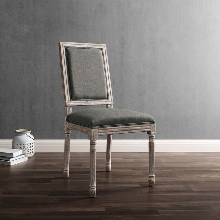 Modway Court French Vintage Upholstered Fabric Dining Side Chair - View 17