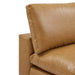 Commix Down Filled Overstuffed Vegan Leather Armless Chair - view 16