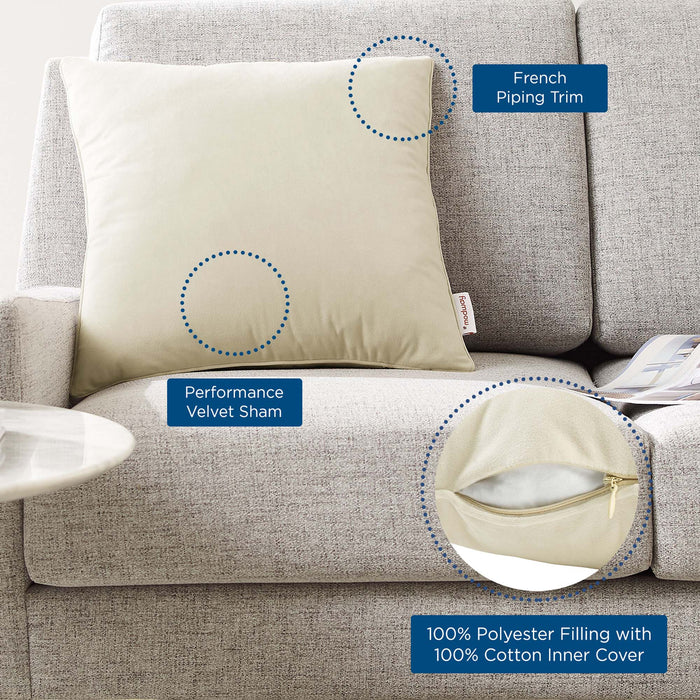 Enhance Performance Velvet Throw Pillow - view 7