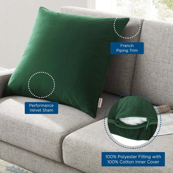 Enhance Performance Velvet Throw Pillow - view 27