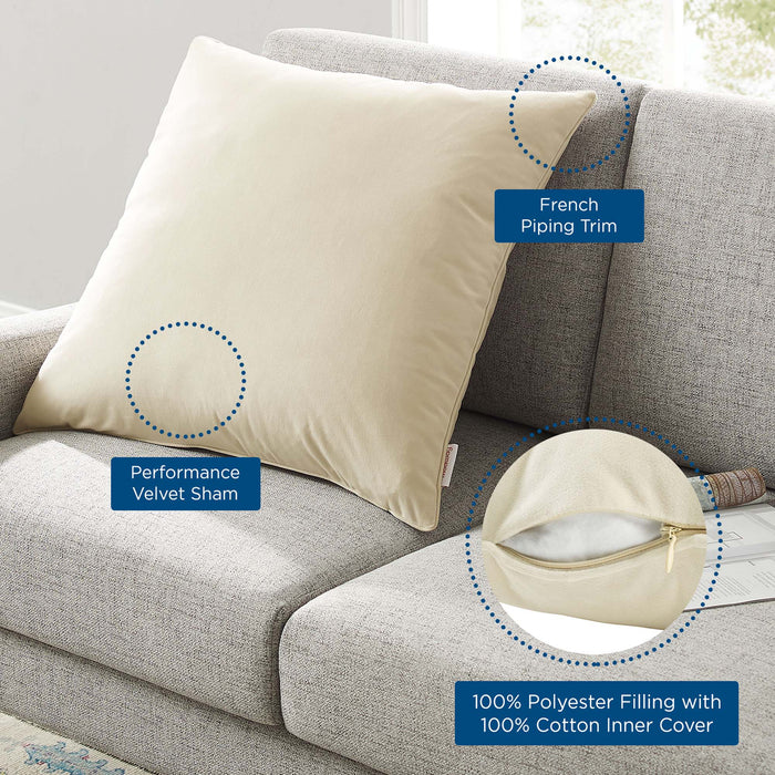 Enhance Performance Velvet Throw Pillow - view 31