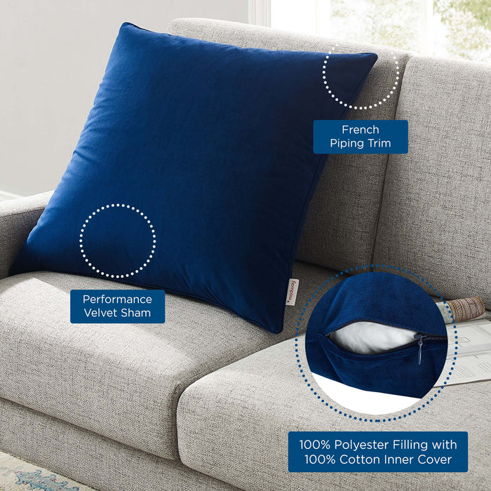 Enhance Performance Velvet Throw Pillow - view 35