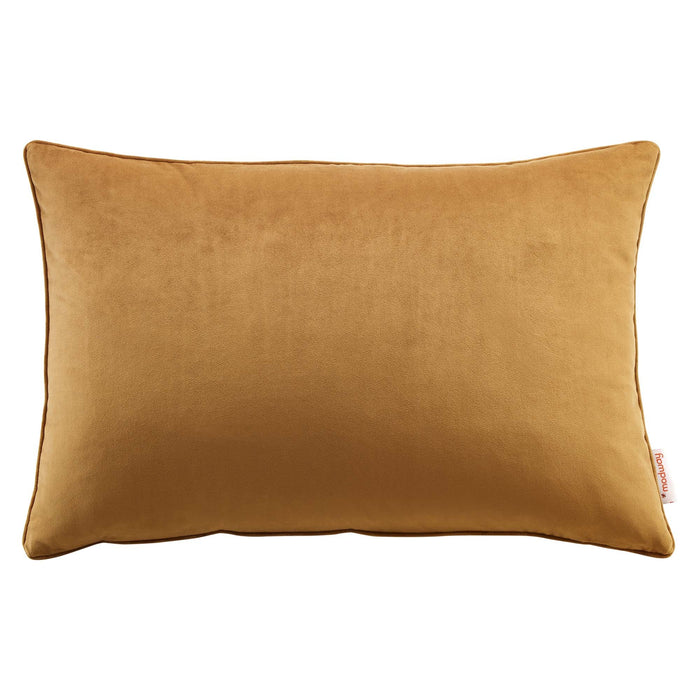 Enhance Lumbar Performance Velvet Throw Pillow - view 14
