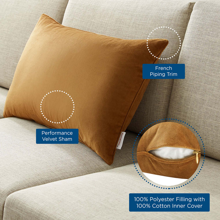 Enhance Lumbar Performance Velvet Throw Pillow - view 15