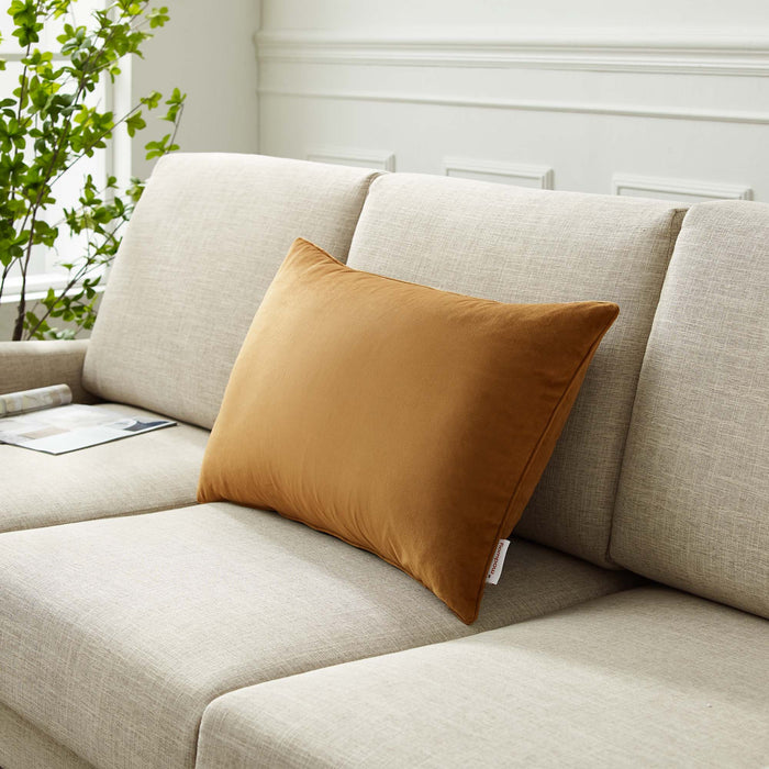 Enhance Lumbar Performance Velvet Throw Pillow - view 13
