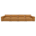 Restore Vegan Leather 4-Piece Sofa - view 10