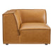 Restore 5-Piece Vegan Leather Sectional Sofa by Modway - feature highlight