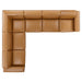 Restore 6-Piece Vegan Leather Sectional Sofa by Modway - accessory view