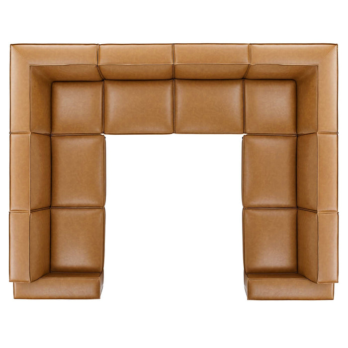 Restore 8-Piece Vegan Leather Sectional Sofa by Modway - accessory view