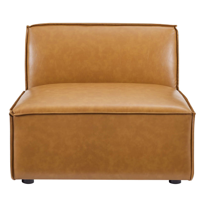 Restore 8-Piece Vegan Leather Sectional Sofa by Modway - control panel detail