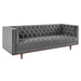 Elation Tufted Performance Velvet Sofa - alternate angle view