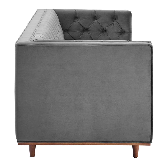 Elation Tufted Performance Velvet Sofa - view 5