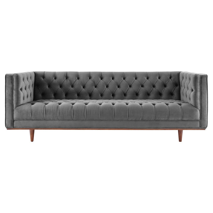 Elation Tufted Performance Velvet Sofa - view 7