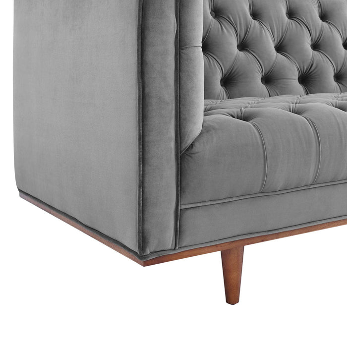 Elation Tufted Performance Velvet Sofa - view 8