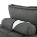 Modway Saunter Tufted Fabric Armless Chair Living Room Furniture - Features