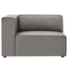 Mingle Vegan Leather 2-Piece Sectional Sofa Loveseat - view 9