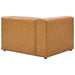 Mingle Vegan Leather 4-Piece Sofa and 2 Ottomans Set by Modway - feature highlight