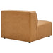 Mingle Vegan Leather 4-Piece Sofa and 2 Ottomans Set by Modway - top view