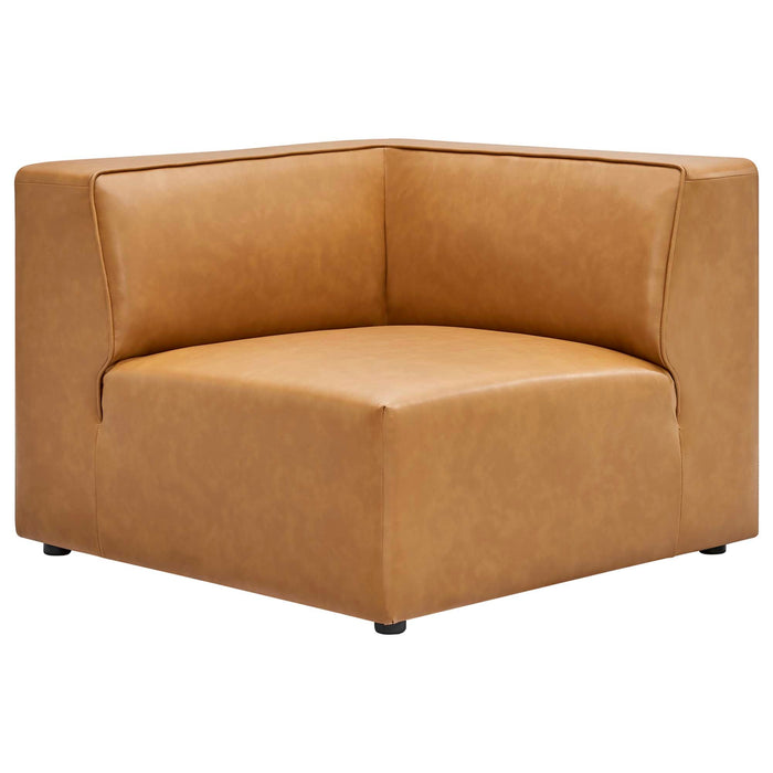 Mingle Vegan Leather 6-Piece Furniture Set by Modway - specifications diagram
