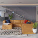 Mingle Vegan Leather 6-Piece Furniture Set by Modway - front view