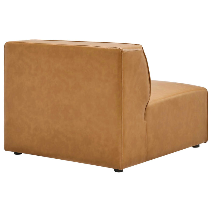 Mingle Vegan Leather 8-Piece Sectional Sofa Set by Modway - control panel detail