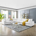 Commix 6-Piece Down Filled Overstuffed Performance Velvet Sectional Sofa by Modway - front view