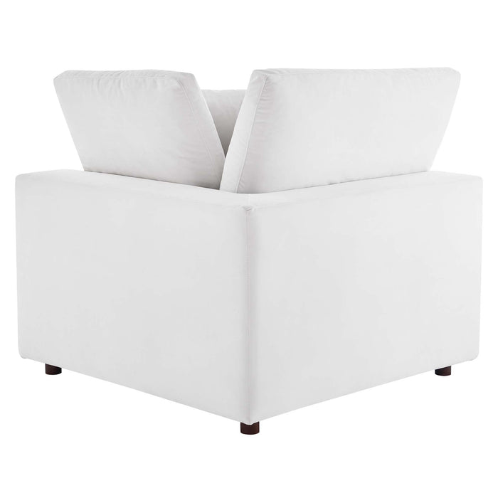 Commix 6-Piece Down Filled Overstuffed Performance Velvet Sectional Sofa by Modway - feature highlight