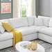Commix 8-Piece Down Filled Overstuffed Performance Velvet Sectional Sofa by Modway - detail close-up